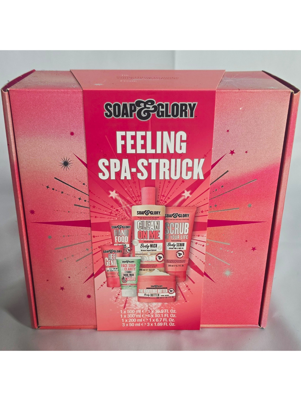 Soap & Glory Feeling Spa-Struck Original Pink Spa-Struck Gift Set 5-Pc Vitamin C